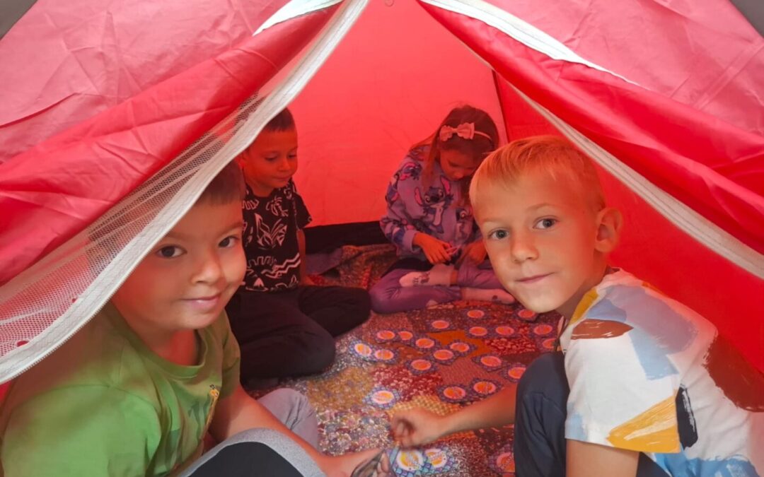 Naše prvo kampiranje